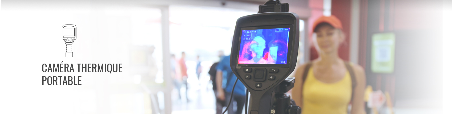 Caméra thermique portable